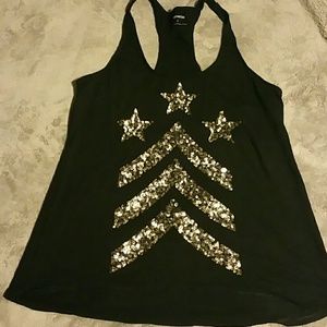 Express sequin tank