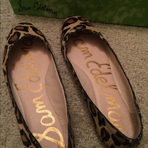Sam Edelman Animal Print Flats