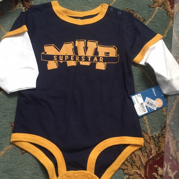Carters brand onesie 12 months nwt