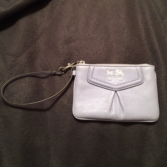 Coach Wristlet in Periwinkle