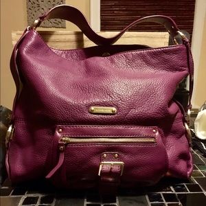 Michael Kors Austin Hobo Purse Purple 💜 EUC NWOT
