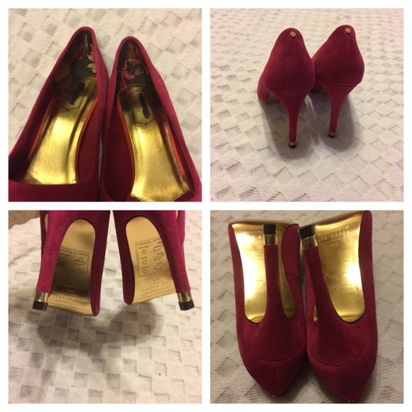 ***Ted Baker***NEEVO Pointed Court Shoes - Picture 3 of 4