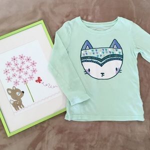Little girls long sleeve shirt