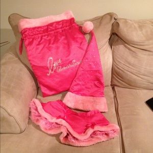 Victoria's Secret Santa Outfit