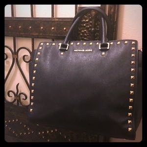 Michael Kors Selma Studded Handbag