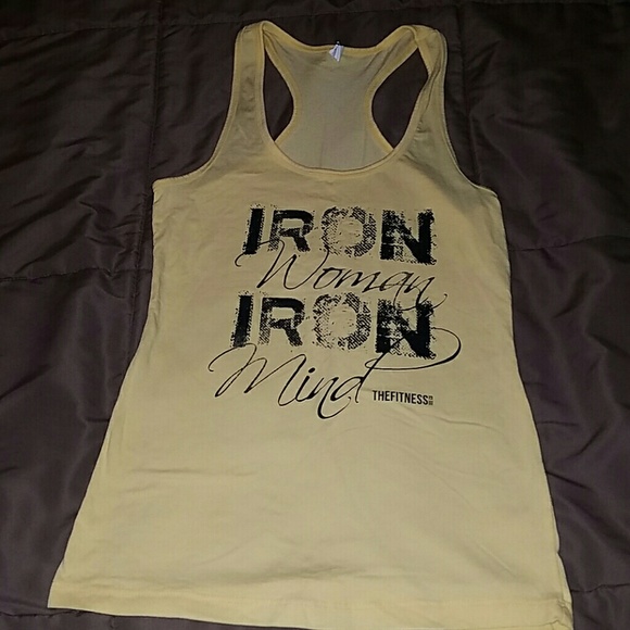 The Fitness Tee Co. Racerback Tank Size Large