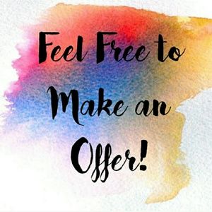 Make me an offer! Going to thrift shop soon!