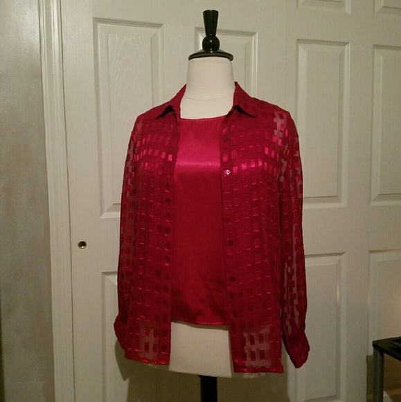 Red Holiday Twin Set