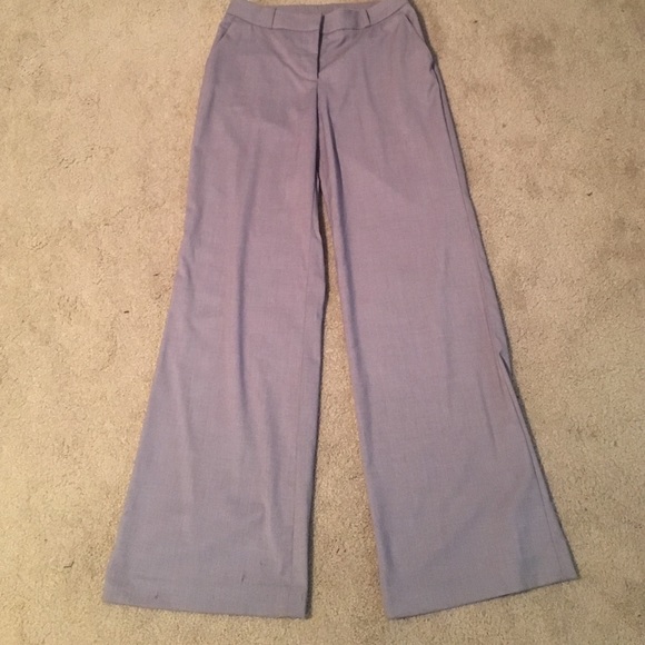 Wide Leg grey dress pants