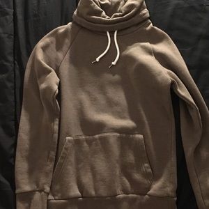 cowl neck sweatshirt