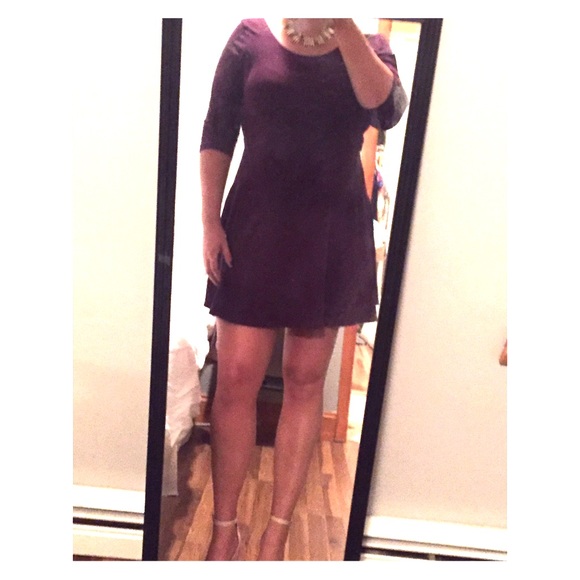 Express | fit and flare skater dress