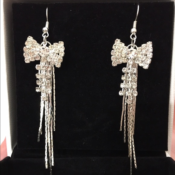 Bow Tassel Earrings