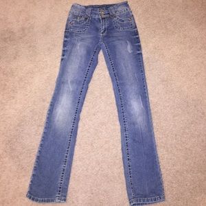 Angels size 6 butt enhancing jeans!