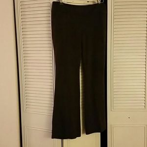 7th Avenue XL Brown Knit Dress Pants, Gently Worn