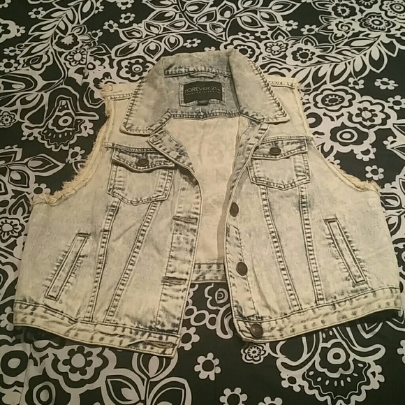 Denim vest