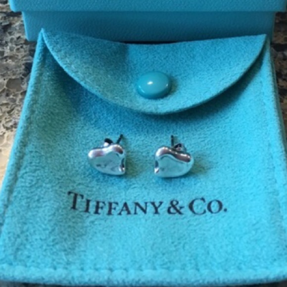 Tiffany Full Heart Earrings