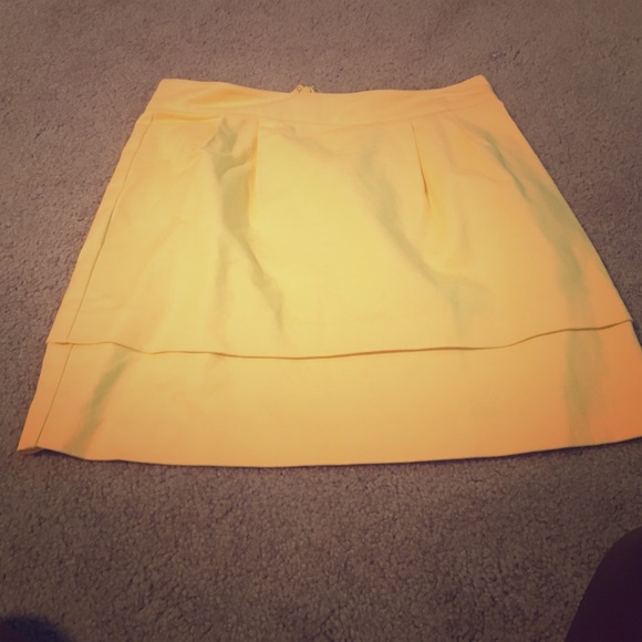 Yellow skirt