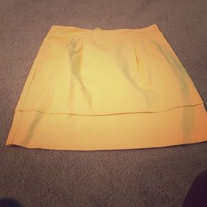 Yellow skirt
