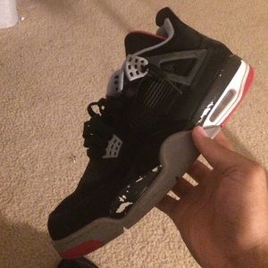 Jordan 4's (breds)