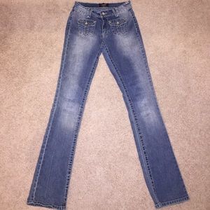 Angels size 6 butt enhancing jeans!