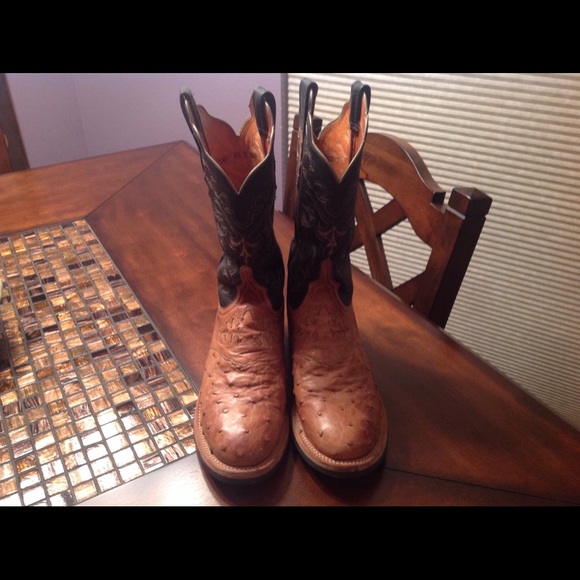 Lucchese Leather Cowboy Boots-NEW PRICE!