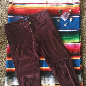 American Eagle corduroy jeggig