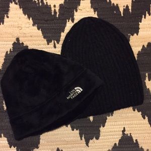 North Face beanie bundle