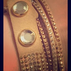 Genuine Swarovski wrap around bracelet