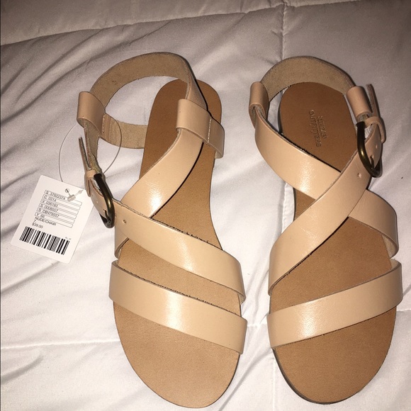 nude madison sandal (UO)
