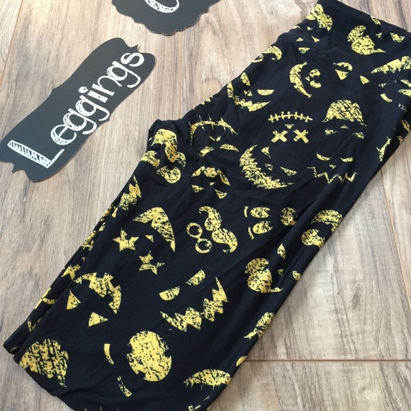Lularoe 2016 Halloween Leggings OS