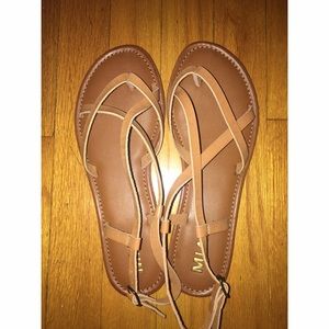 Mia tan leather sandals