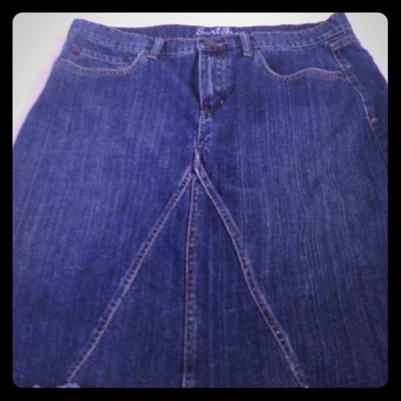 Earl Jean jean skirt.
