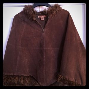 Suede Poncha