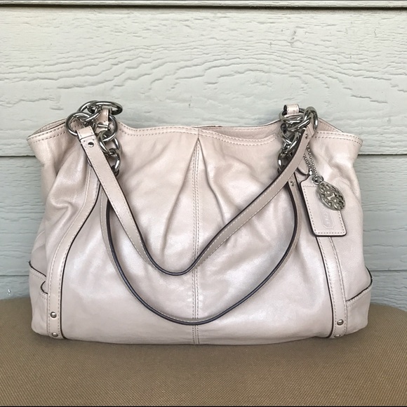 Rich Cream Coach Purse