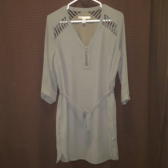 Quarter Sleeve Olive Green Dress **NEVER WORN**