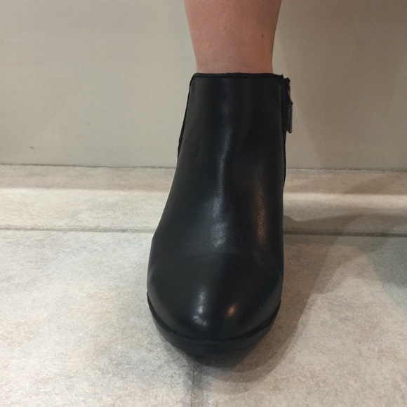 More photos of leather booties