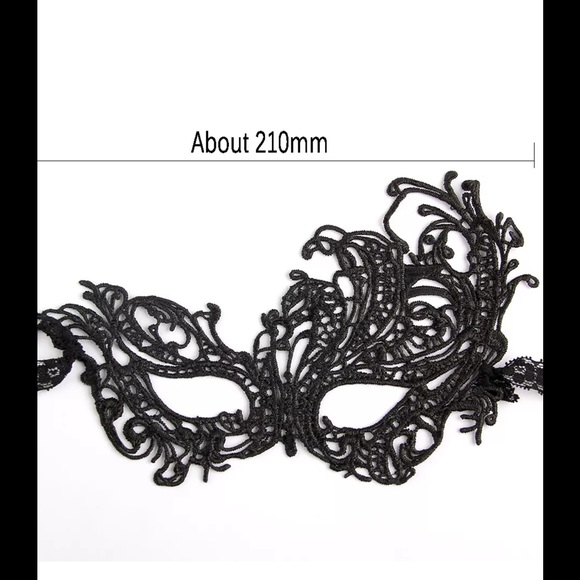 Masquerade Mask sexy black costume New!!! - Picture 3 of 3