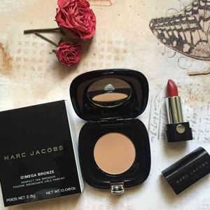 NEW Marc Jacobs Bronzer and Mini Lipstick Set