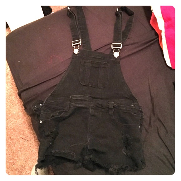 Overall Shorts