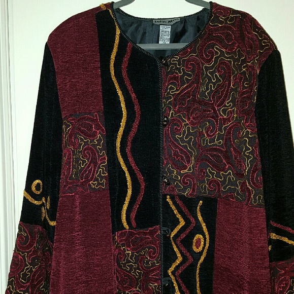 Indigo Moon Jacquard Jacket