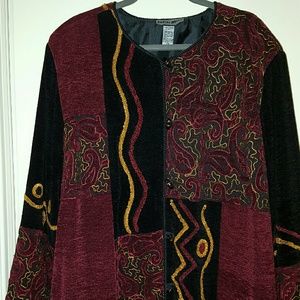 Indigo Moon Jacquard Jacket