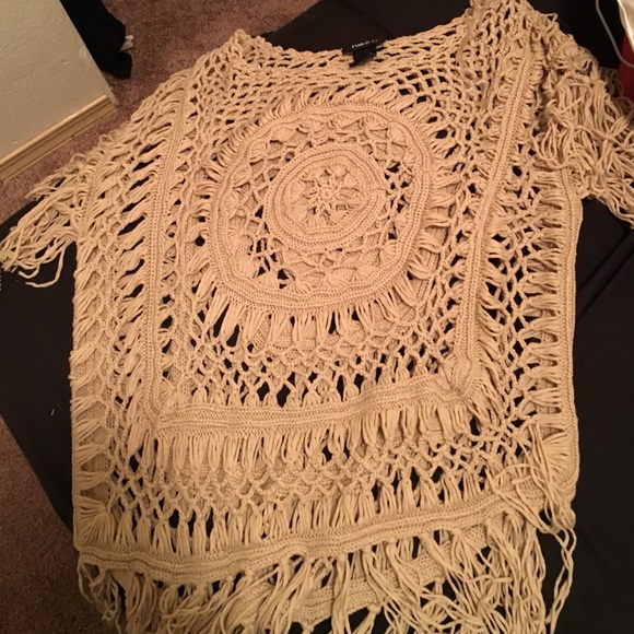Crochet Over Shirt