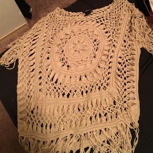 Crochet Over Shirt