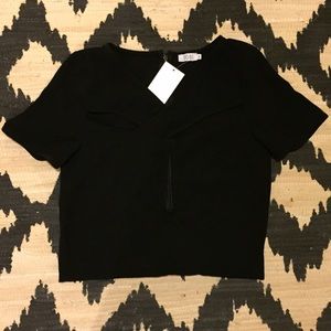 Tobi keyhole mini dress