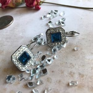 BUNDLE RECOMMENDED New Blue Square Earrings