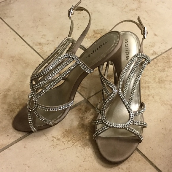 Perfect bridal shoes! Worn Once!