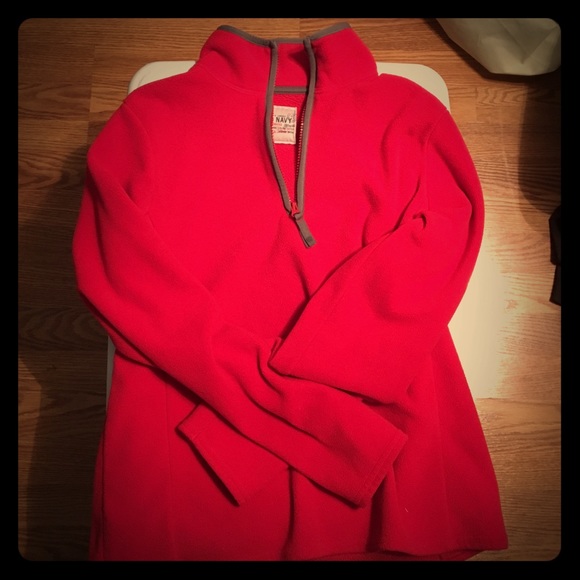 Small 1/4 zip old navy fleece