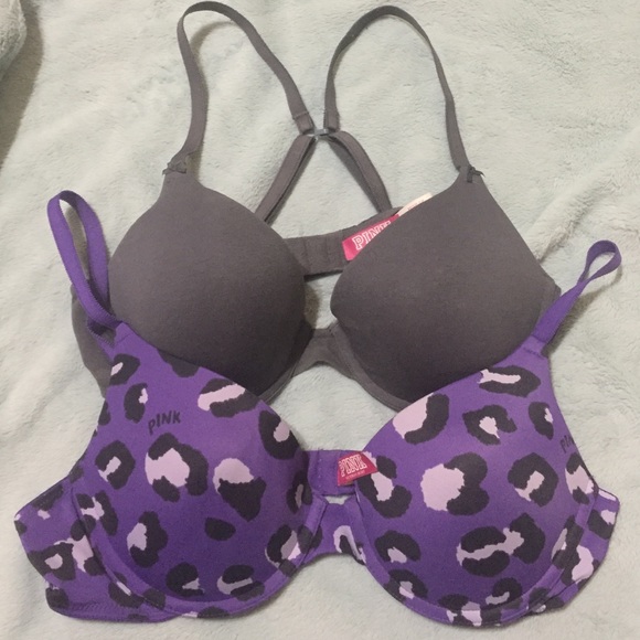 PINK push up bras