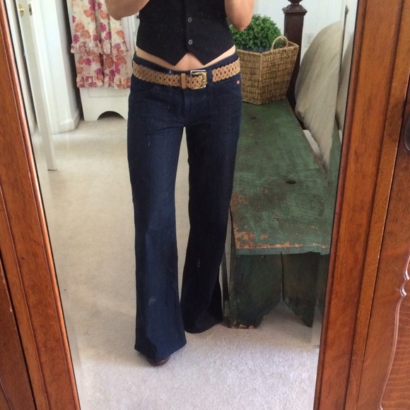 Hudson Wide Leg Jeans - Size 27