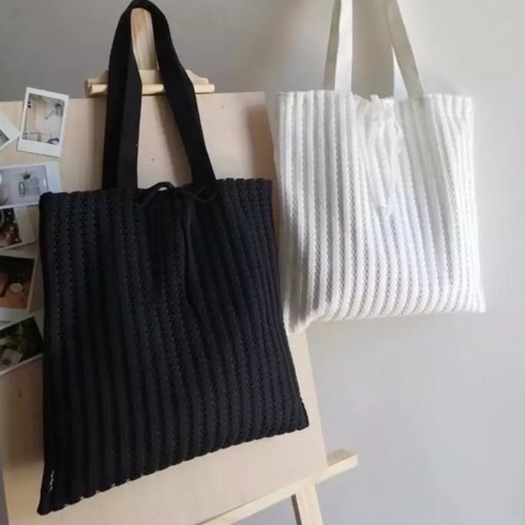 💖‼️SALE‼️👝 Lace Tote Bag💗 37cm x 32cm - Picture 2 of 7